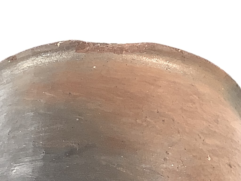 Polychrome Terracotta Pot With Stand - 5