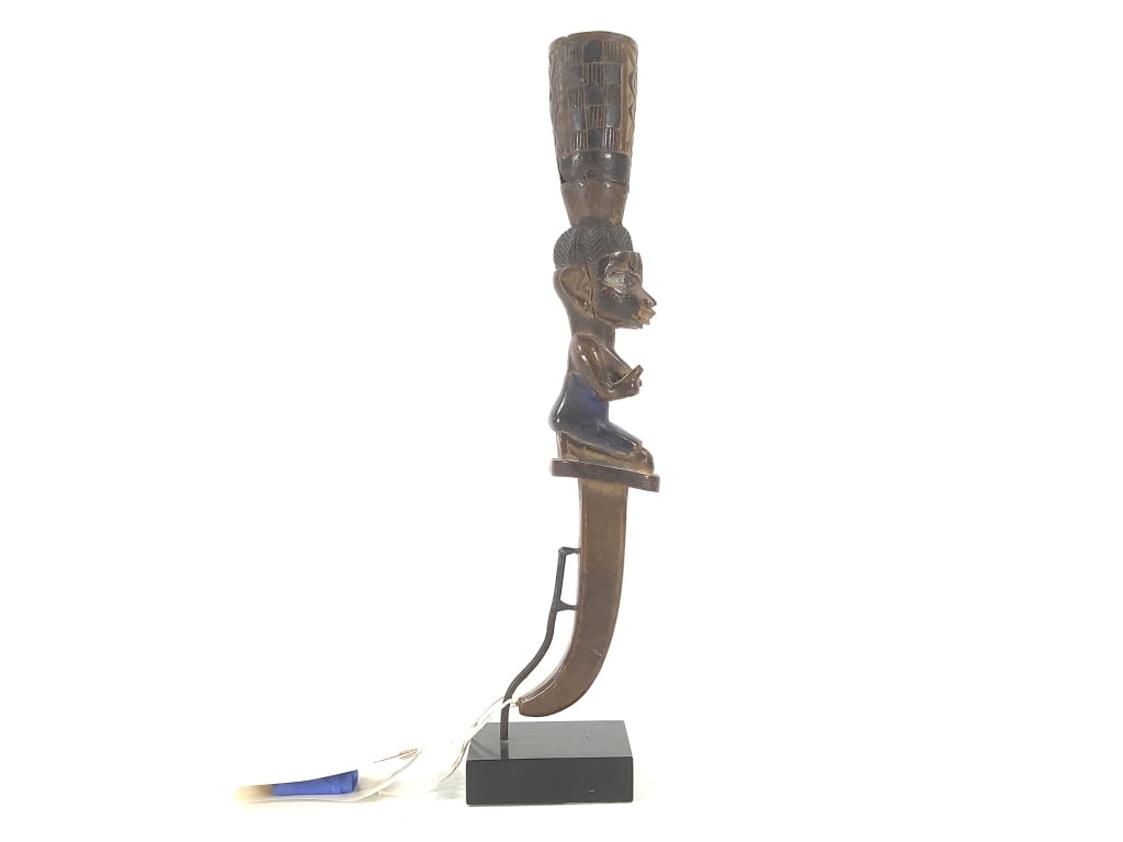 Carved Polychrome Rattle - 5