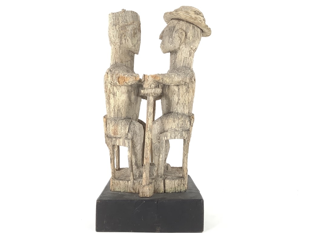Igbo Wood Carved Figures (1 of 15)