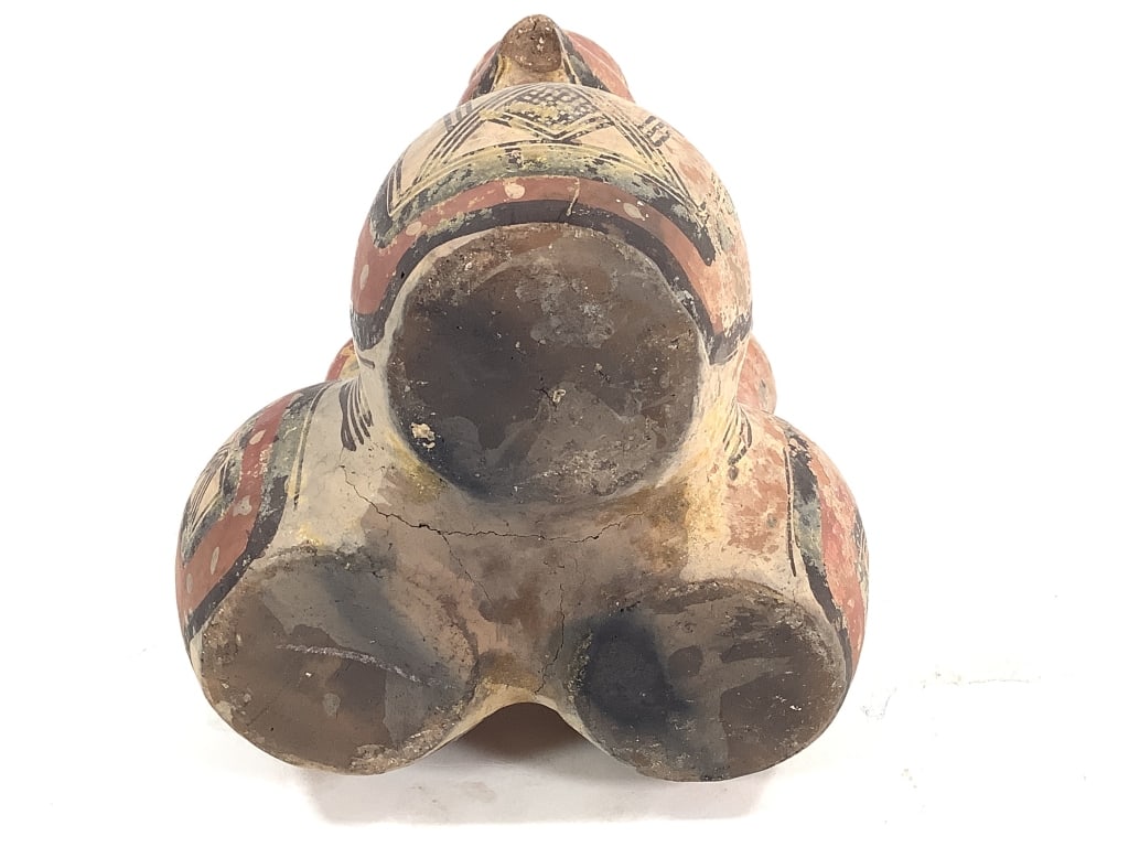 Algeria Polychrome Ceramic Container - 6