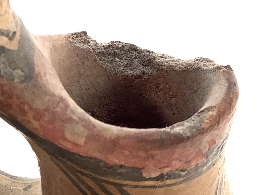 Algeria Polychrome Ceramic Container - 7