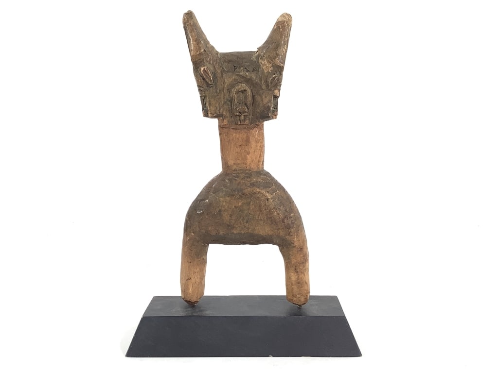 Senufo Heddle Pulley: 7 1/2"H Provenance: Collected by Sophie and Roy Sieber.