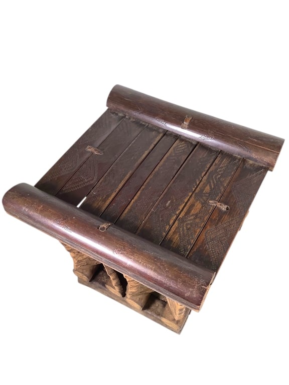 Bamum Stool From Cameroon - 7