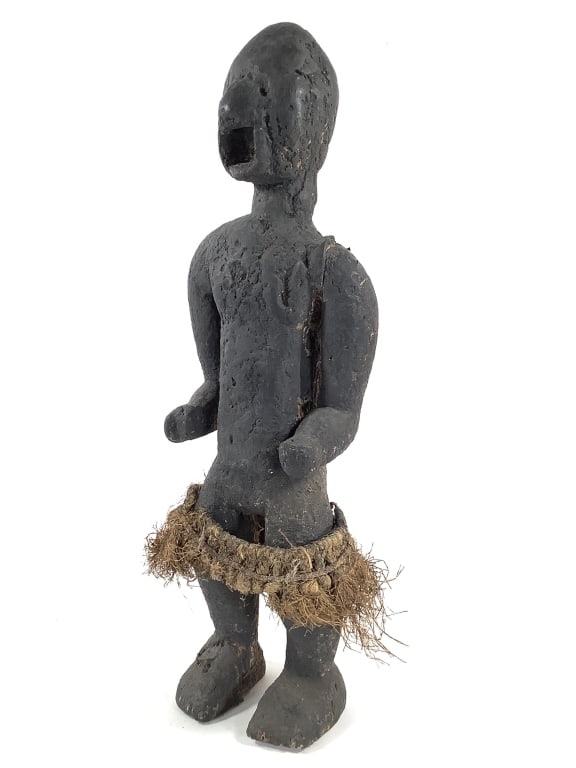 Keaka Fetish Statue With Raffia From Nigeria (1 of 11)