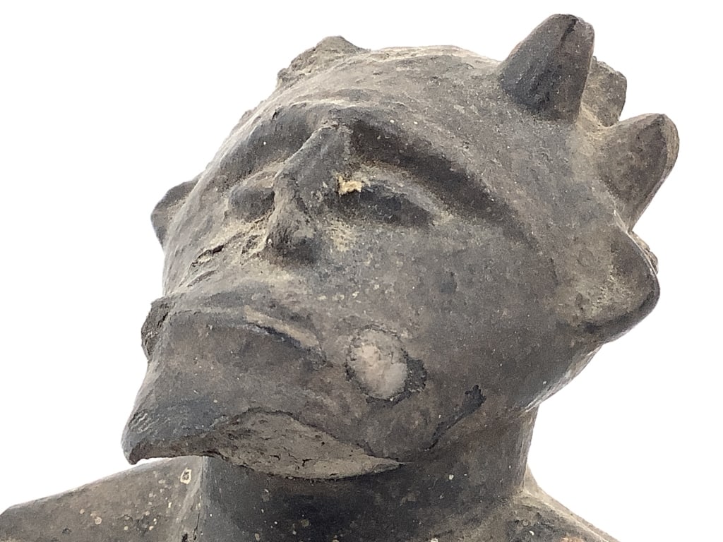 Seated Ceramic Figure - 3