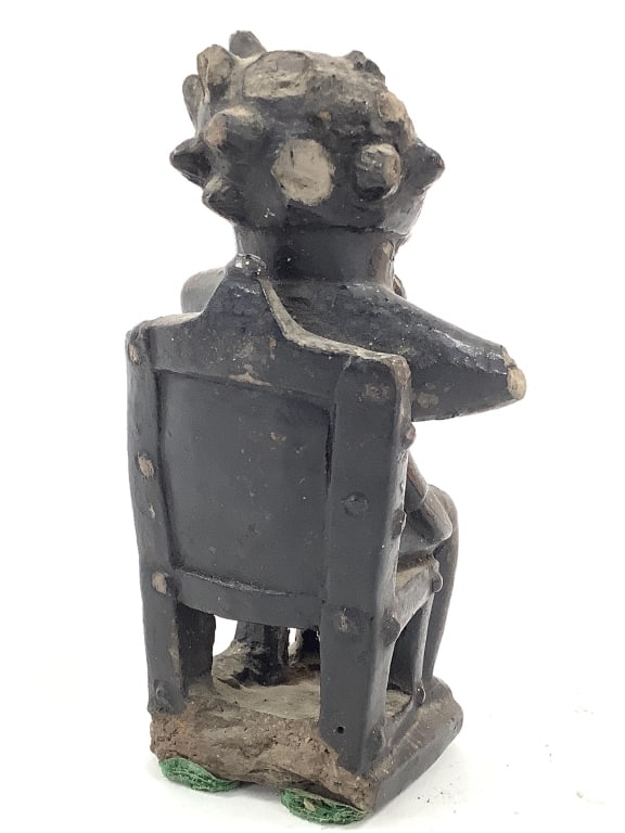 Seated Ceramic Figure - 5