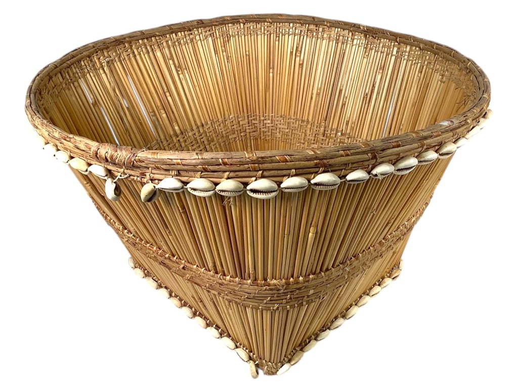 Cowries Shell Adorned Basket (1 of 6)