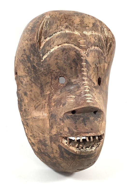 Ngbaka Anthropomorphic Wood Mask (1 of 9)