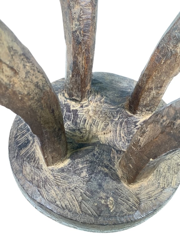 DRC Brass Studded Stool - 2