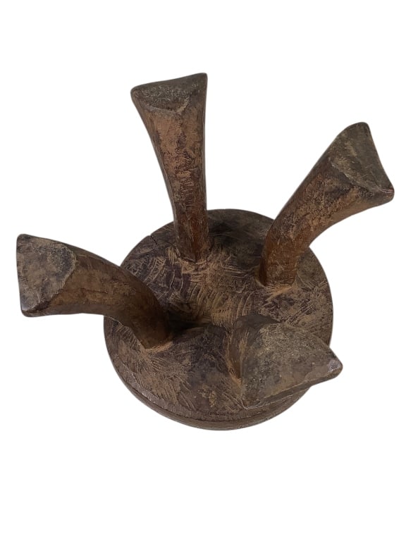 DRC Brass Studded Stool - 6