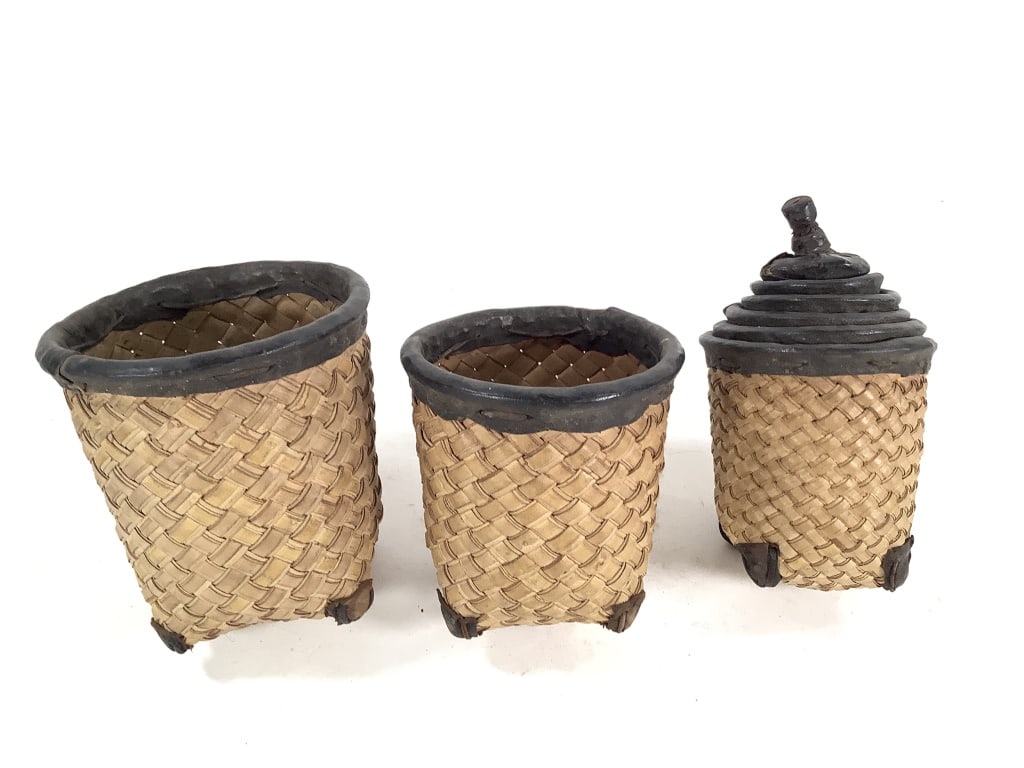 Concentric Woven Baskets From Cameroon - 8