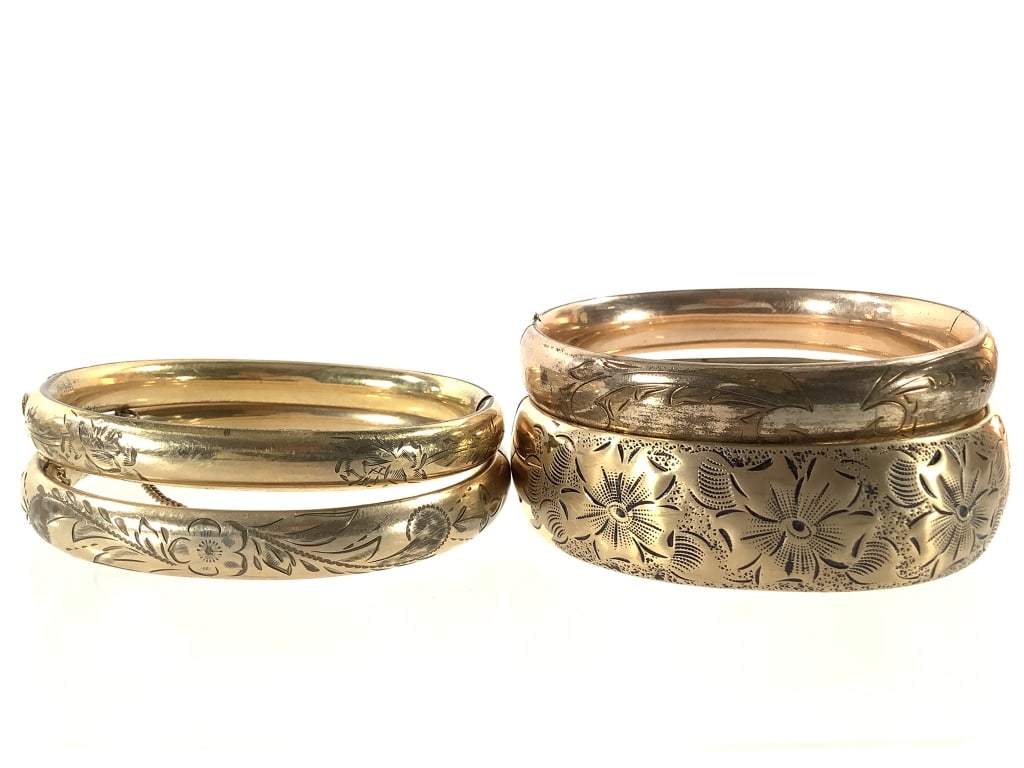 8 Gold Filled Bracelets - 2