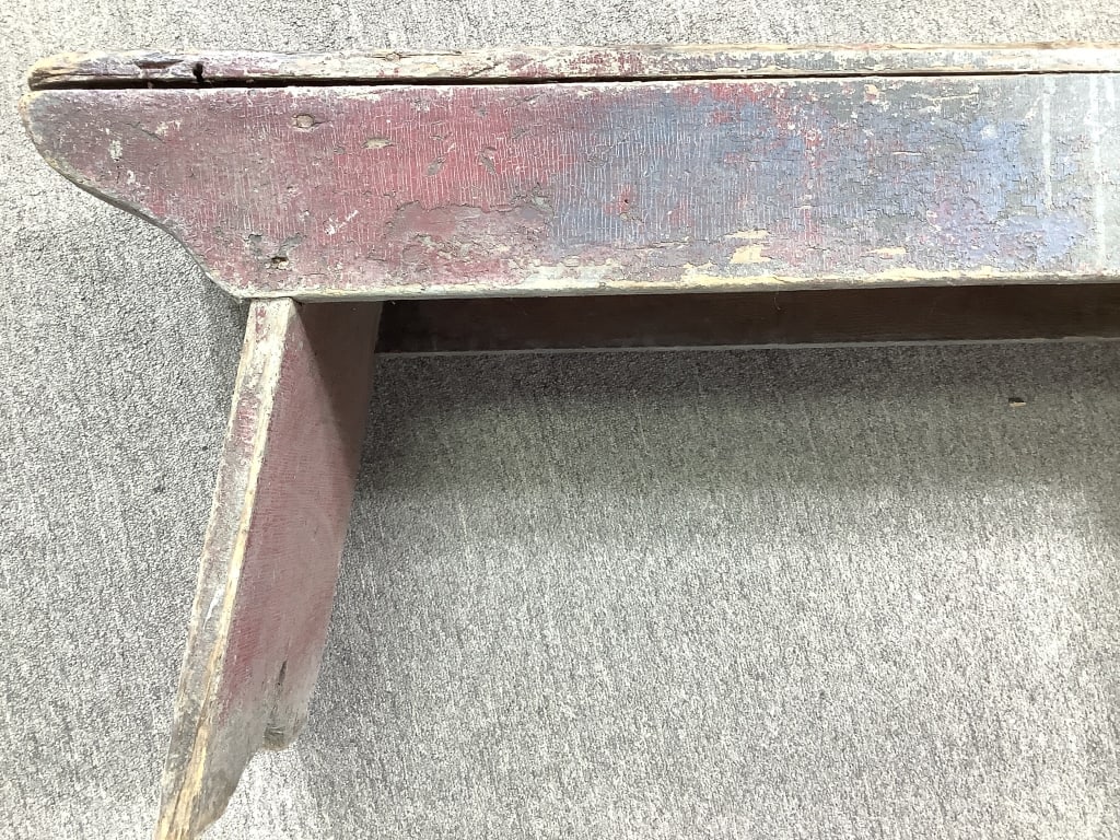Primitive Bench w Old Paint - 6