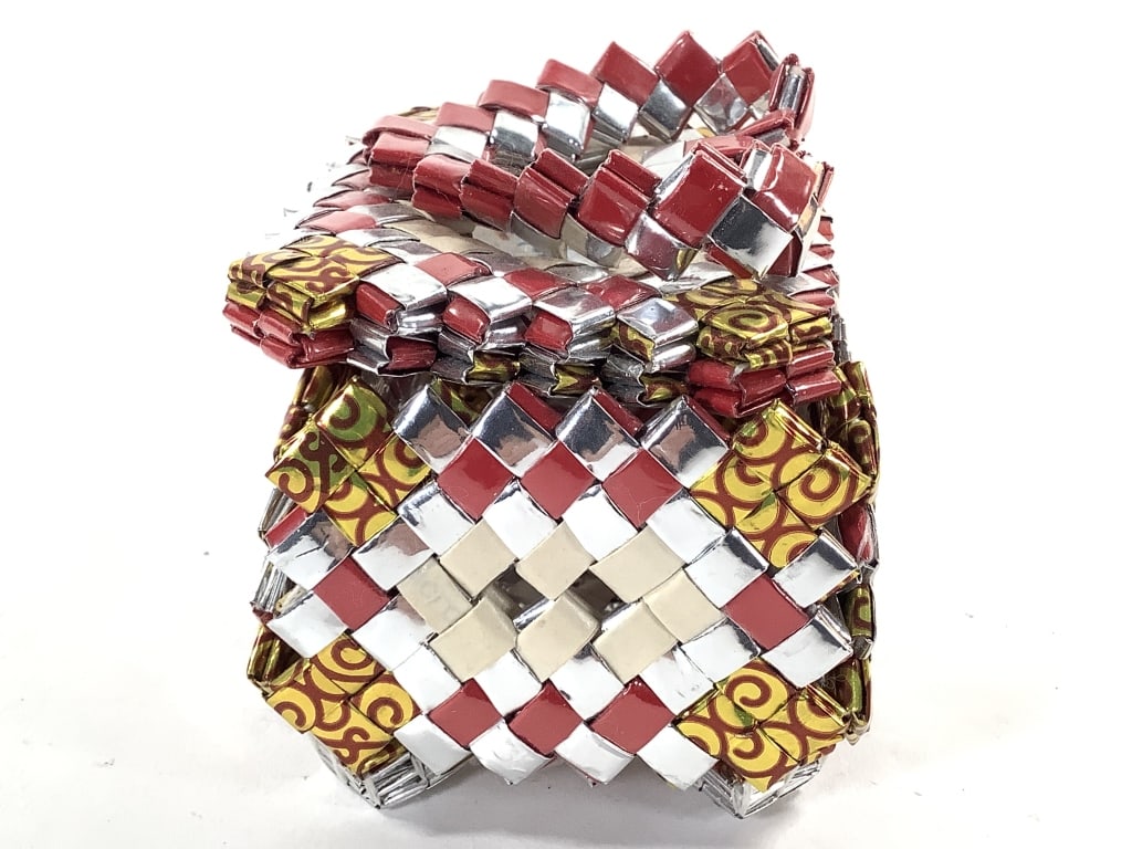 2 Folded Cigarette Foil Containers - 3