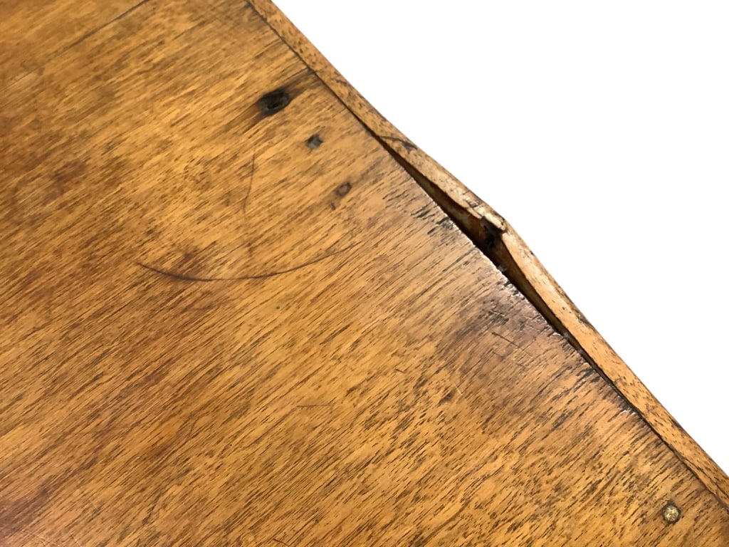 Antique 2 Drawer Work Table - 5