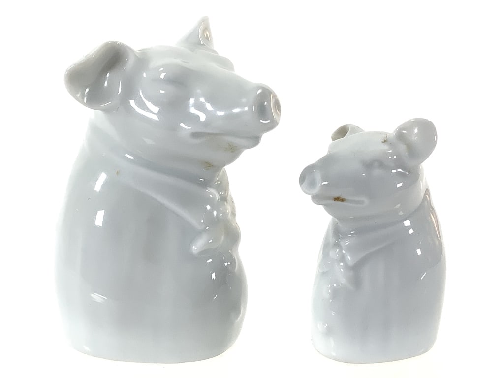 Limoges Ceramic Pig S & P Set (1 of 7)