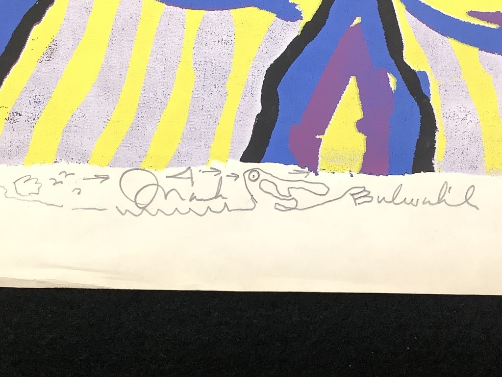 Mark Bulwinkle Silkscreen Billy Diane Flight Indy - 3