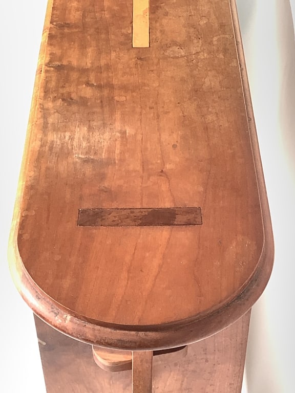 2 Solid Wood Tables by Wm Itter - 4