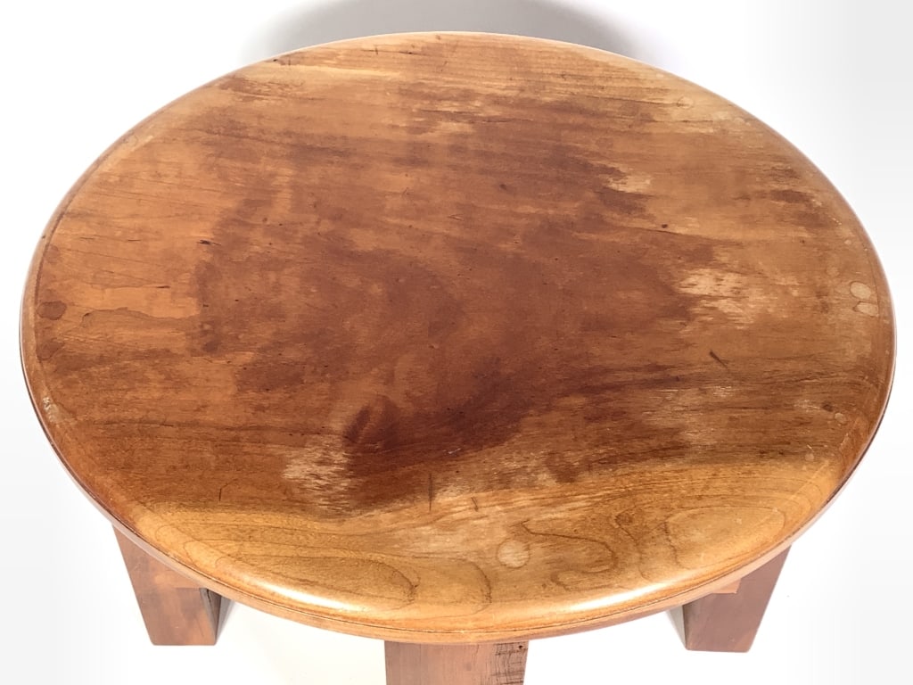 2 Solid Wood Tables by Wm Itter - 8