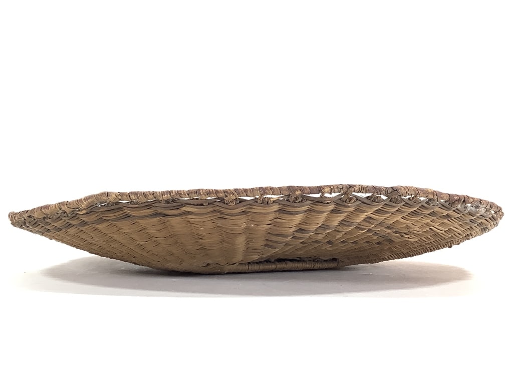 Polychrome Coiled Basket Tray - 3