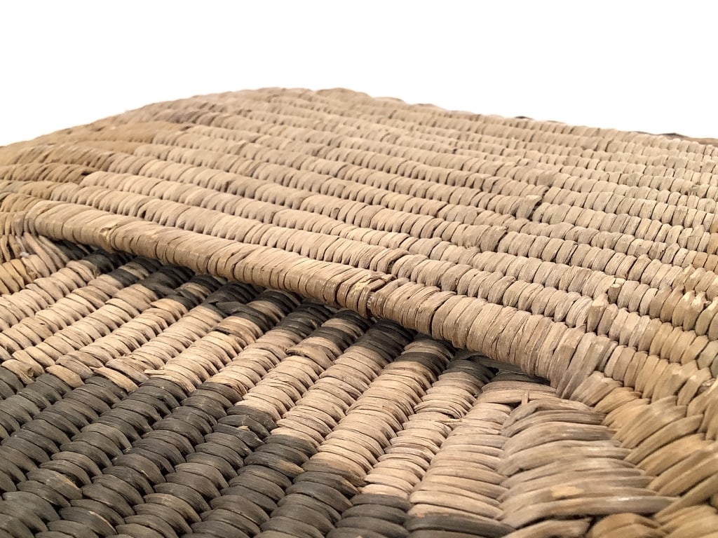 Polychrome Coiled Basket Tray - 6