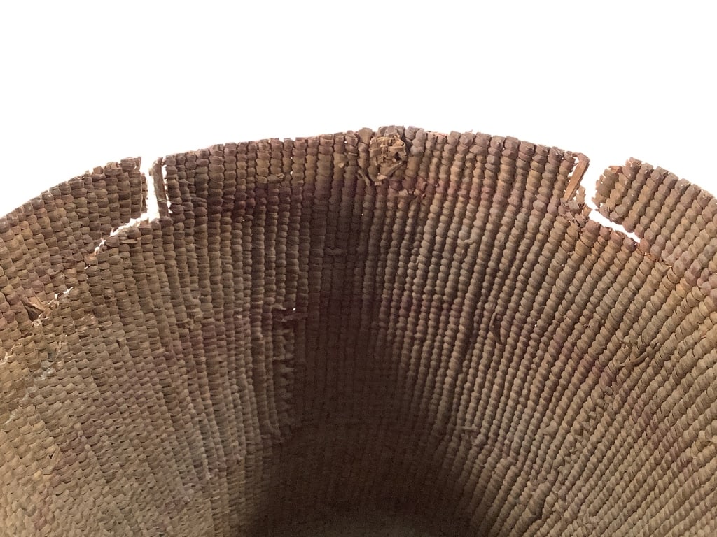 Finely Twined Polychrome Basket - 4
