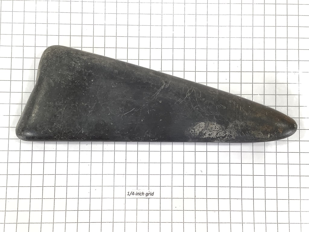 Polished Neolithic Stone Axe Head - 7