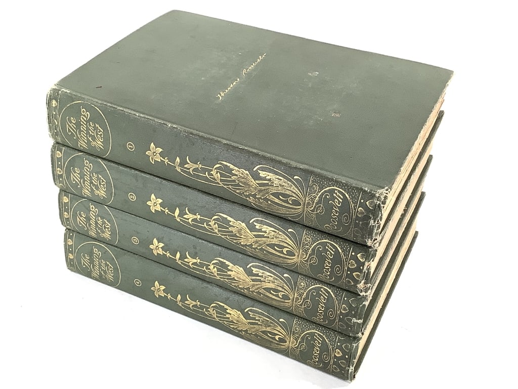 Winning of the West by Theodore Roosevelt Vol. 1-4 (1 of 9)