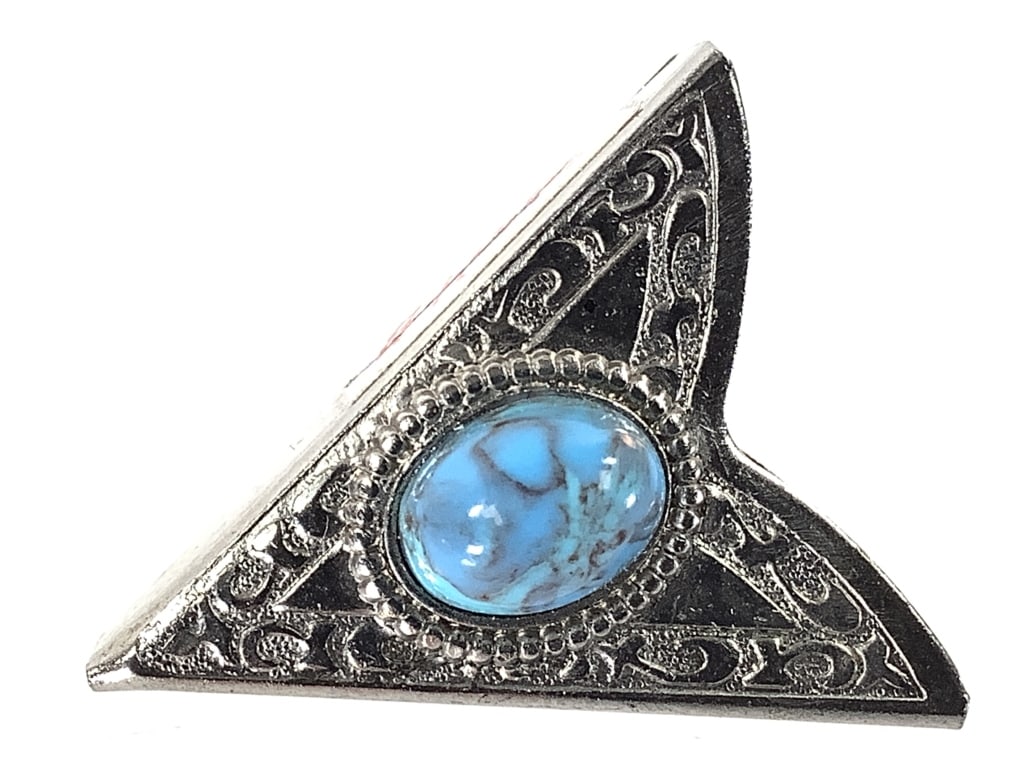 Buttons & Button Covers Turquoise Sterling - 7