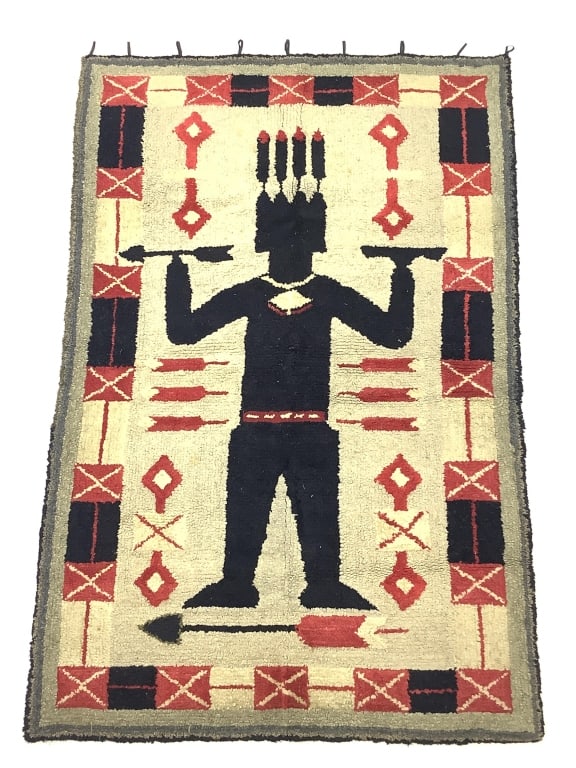 Vtg Native American Style Hanging Tapestry (1 of 7)