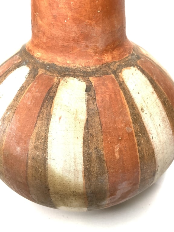 Vtg Ceramic Native American Jug - 3