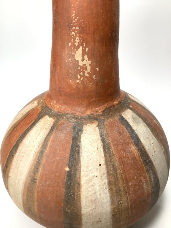 Vtg Ceramic Native American Jug - 4