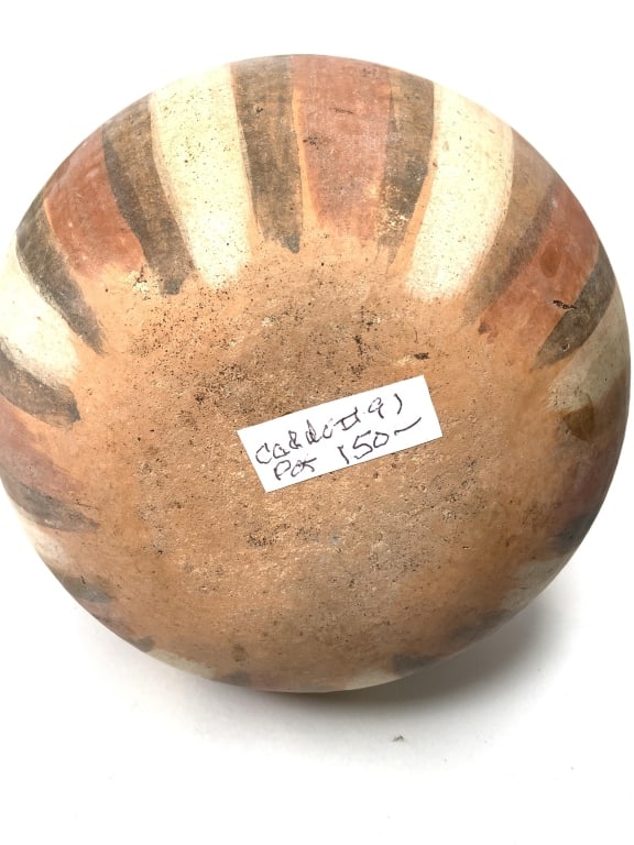 Vtg Ceramic Native American Jug - 5