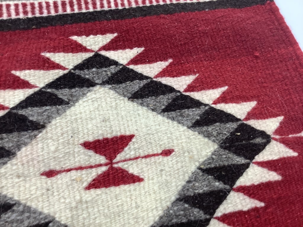 Vtg Navajo Runner Small - 4