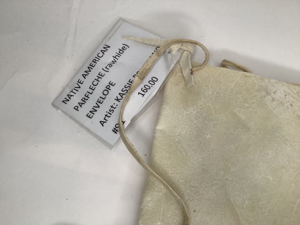 Native American Parfleche Rawhide Envelope - 6