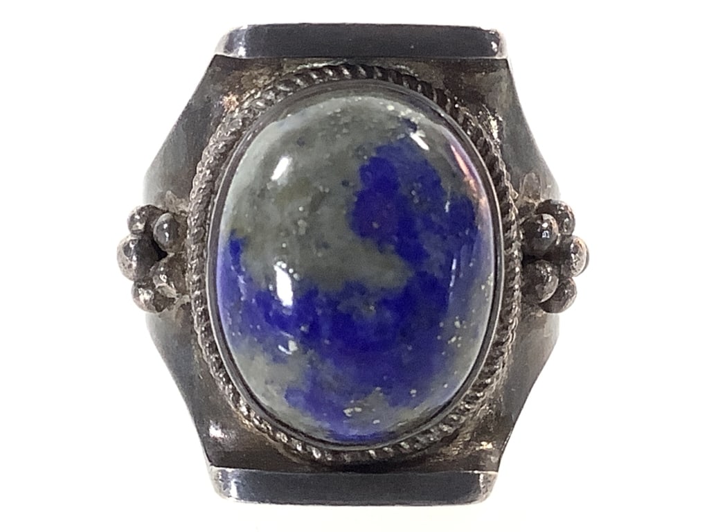 Unmarked Lapis Ring 11.5g TW - 2