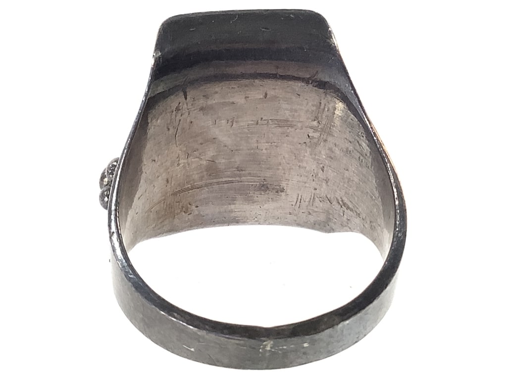 Unmarked Lapis Ring 11.5g TW - 4