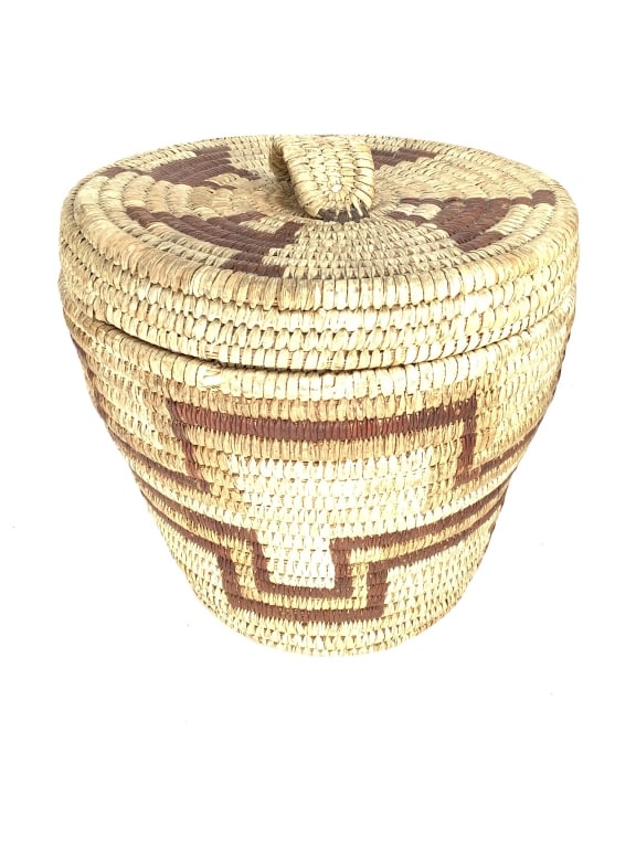Papago Lidded Basket - 2