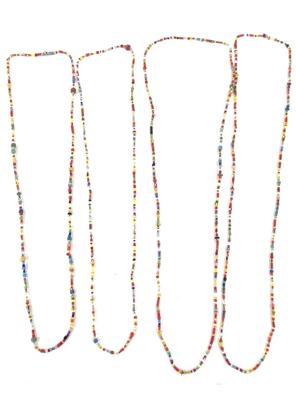 8 Seed Bead Necklaces - 3