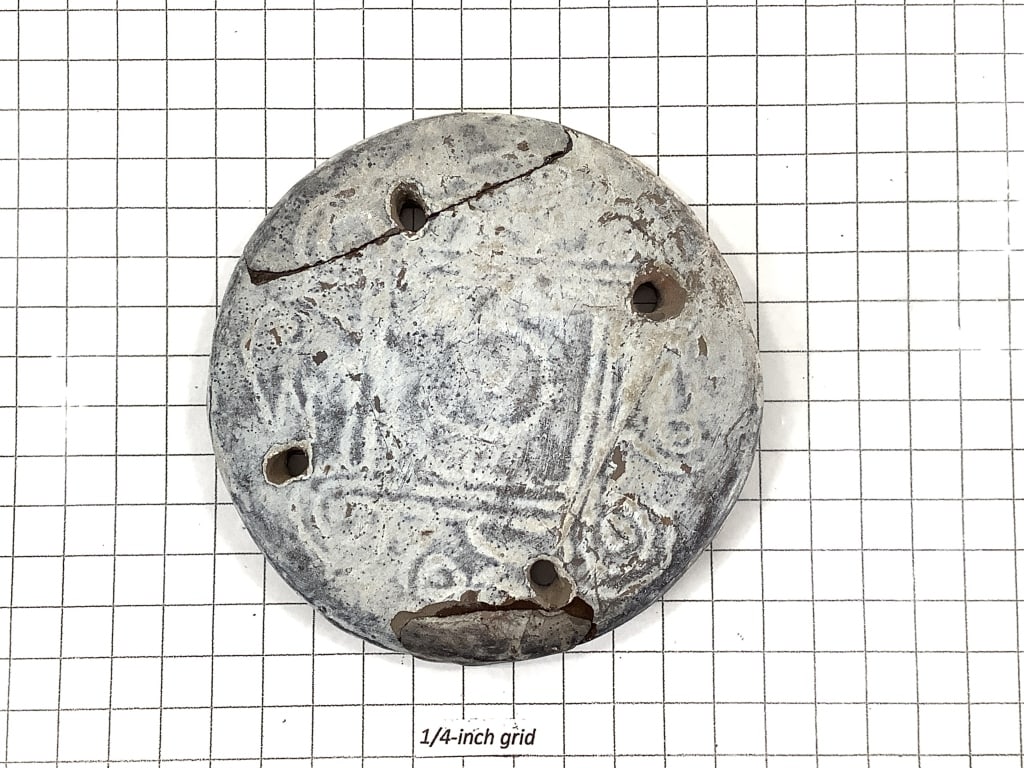 Cherokee Spider Effigy Pipe & Stone Gorget - 10