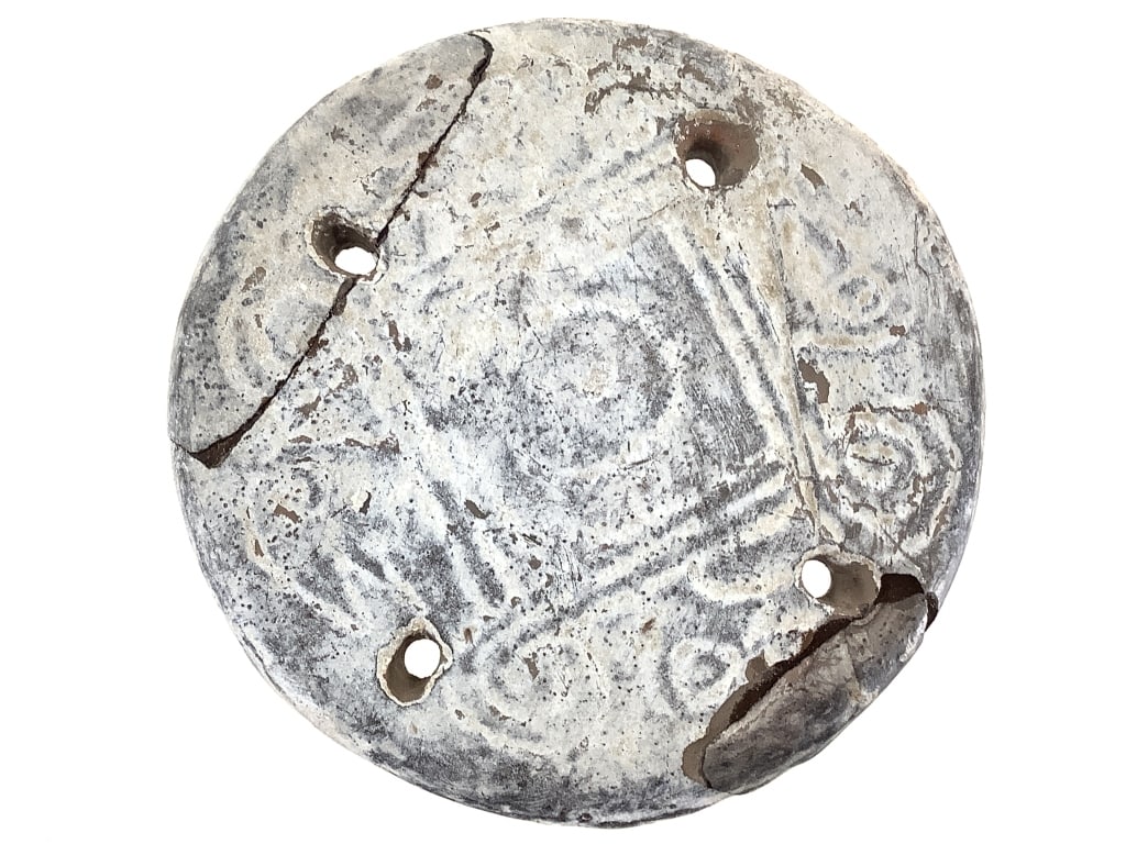 Cherokee Spider Effigy Pipe & Stone Gorget - 7