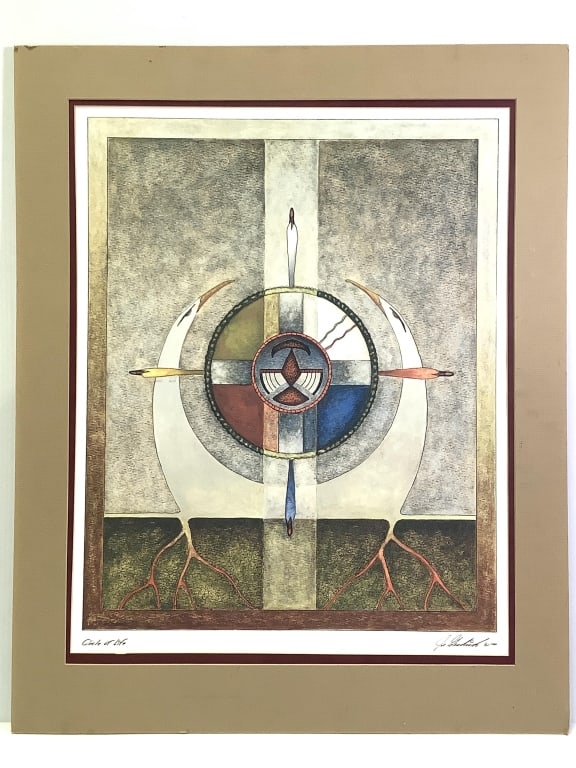 Joe Geshick Circle Of Life Print 1991 (1 of 6)