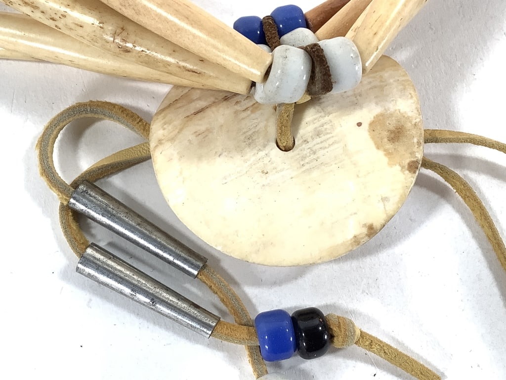 Antler Shell Beaded Necklace - 3
