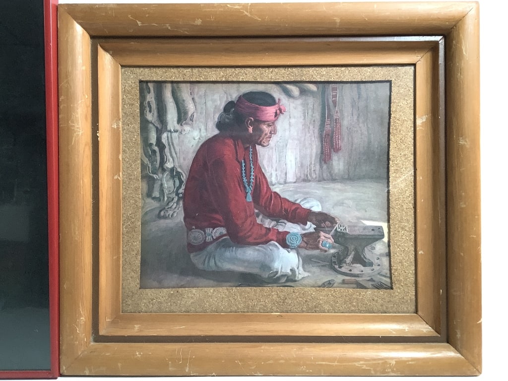 Silversmithing Print With Wallowa Poster - 2