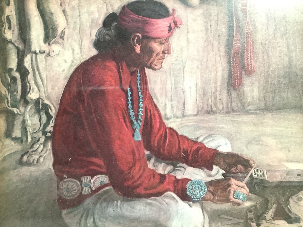 Silversmithing Print With Wallowa Poster - 3