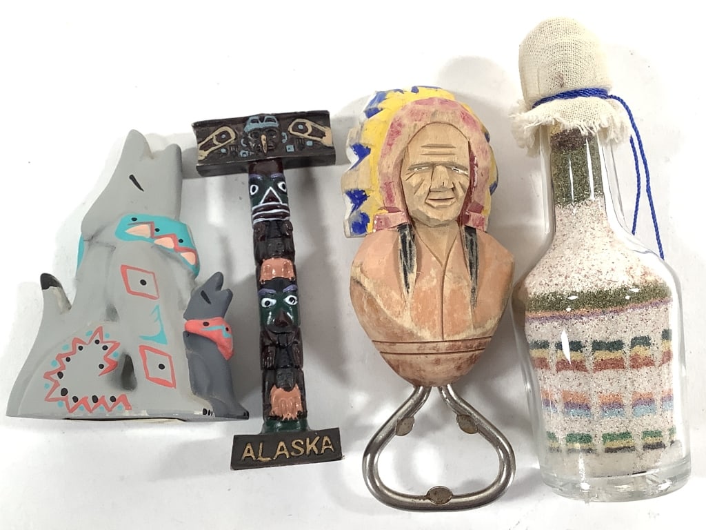 Beaded Necklace W/ Memorabilia - 8