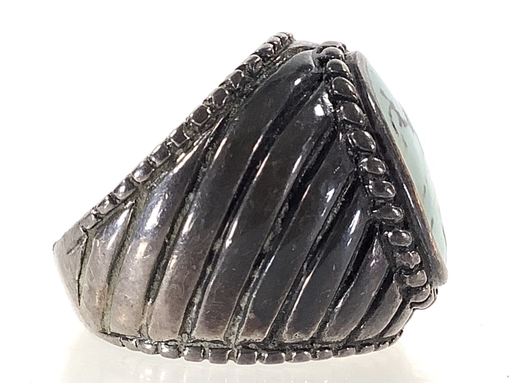Sterling Turquoise Ring 11.9g TW - 3