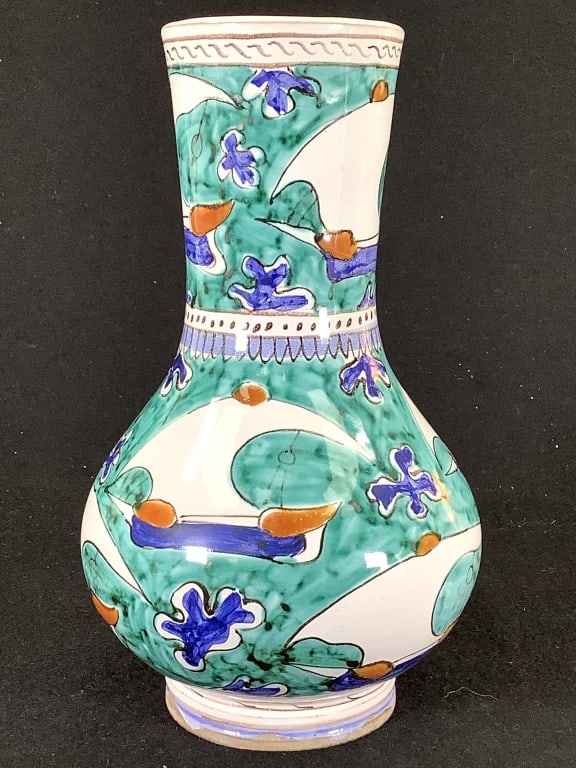 Polychrome Stoneware Turkish Ewer - 2