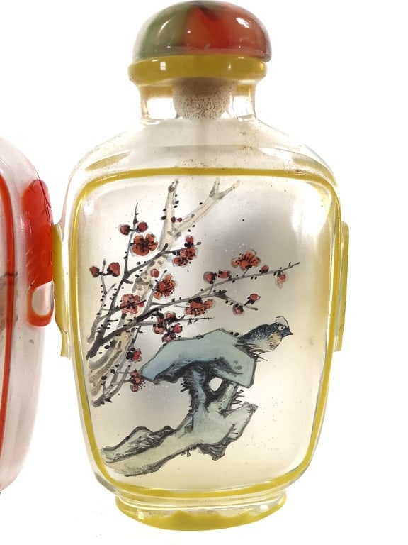 Reverse Hand-Painted Chinese Snuff Bottles - 3