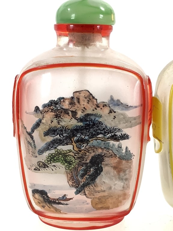 Reverse Hand-Painted Chinese Snuff Bottles - 5